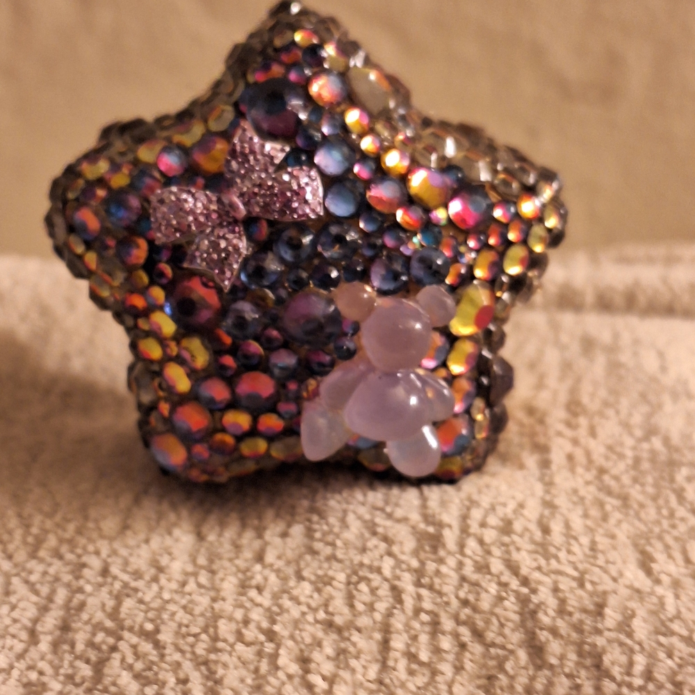 Colorful Rhinestone Bedazzlef Star